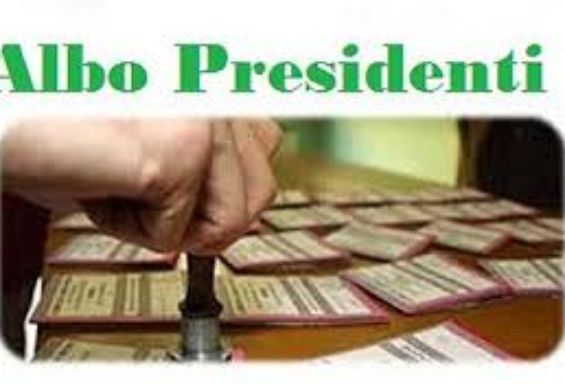 Presidenti di seggio – Aggiornamento annuale dell’Albo - scadenza 31.10.2023-